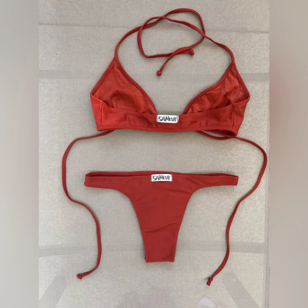 BRAZILIAN BIKINI MADE IN BRAZIL BATHING SUIT two-piece Samba Swimwear bikini set - Picture 4 of 16